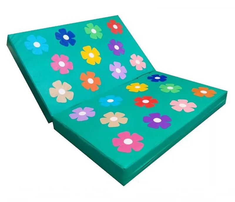 Мат спортивный "Цветы" ЛА598