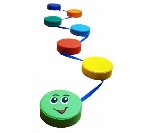 Координационная дорожка Змейка-шагайка 7 таблеток 240x100 мм ДУ52