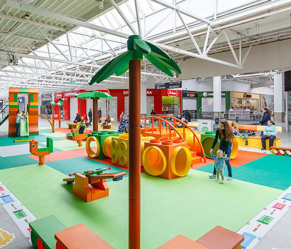 Износостойкое спортивное покрытие ПВХ 375х375*14 мм ПФ3