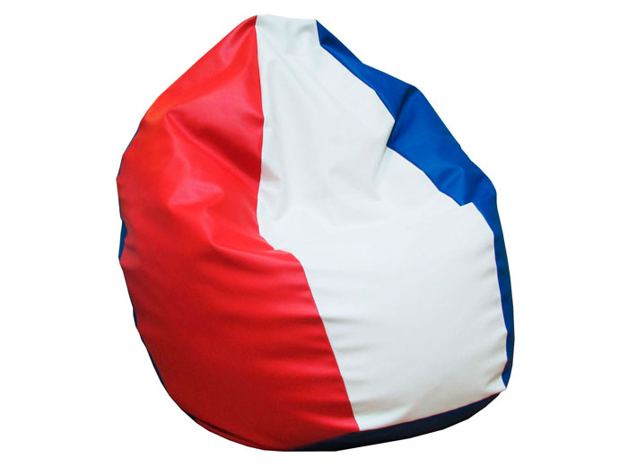 Мягкое бескаркасное кресло-мешок Груша (велюр) с гранулами полистирола ДУ133