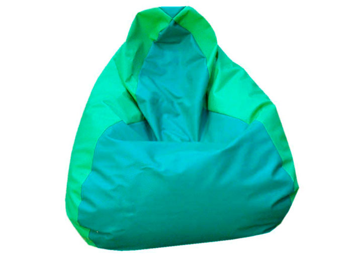 Мягкое бескаркасное кресло-мешок Груша (велюр) с гранулами полистирола ДУ133