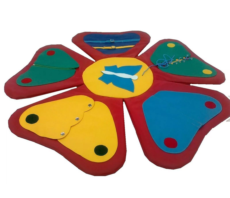 Мягкий модуль дидактический «Цветок» 80*1 ЛА358