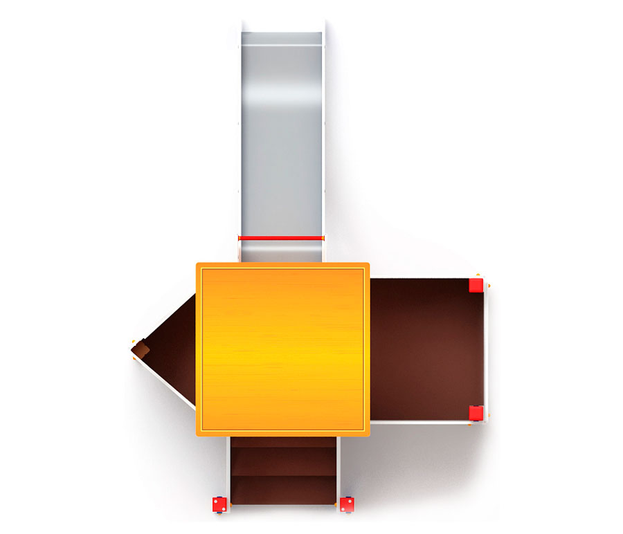 Игровой комплекс "Катерок" для детской площадки СК-65