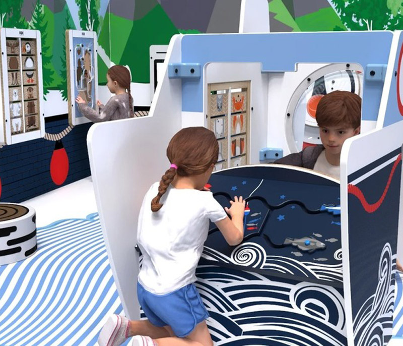 Игровая комната с интерактивным оборудованием Arctic L 12 м² IKC10