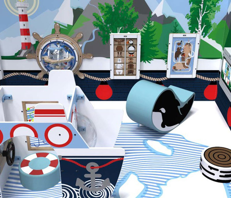 Игровая комната с интерактивным оборудованием Arctic L 12 м² IKC10