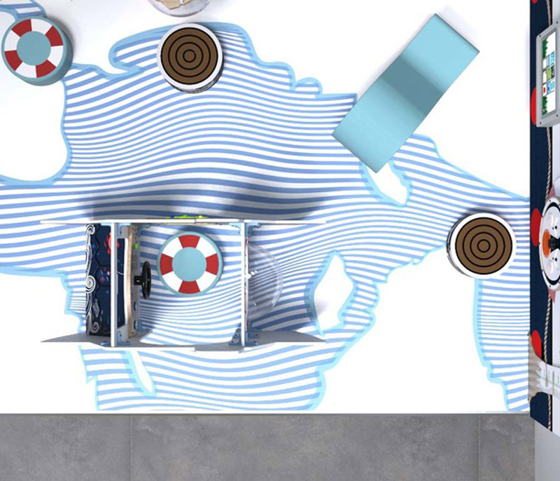 Игровая комната с интерактивным оборудованием Arctic L 12 м² IKC10