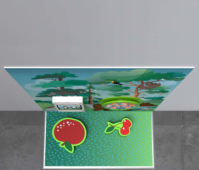 Детская комната с интерактивным оборудованием Classic S 2 м² IKC14