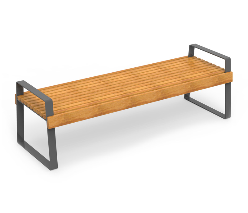 Лавочка без спинки «Глория» АФ-202