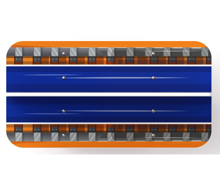 Детская скамейка "Паровозик" СК-95