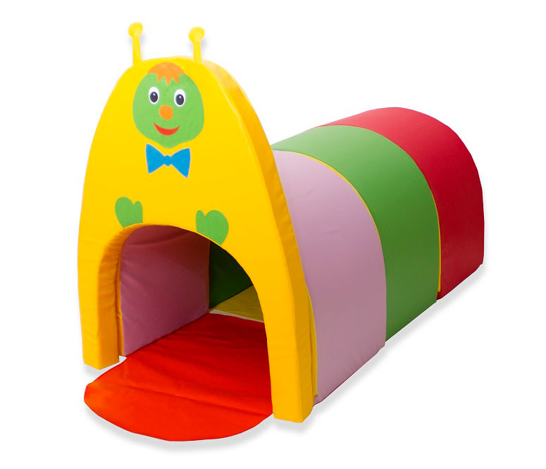 Мягкий игровой тоннель "Гусеница" НЛ23