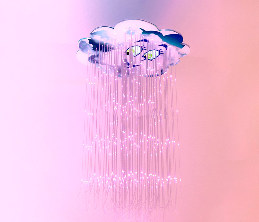 Фиброоптический модуль "Веселое облако" (100 волокон) РС-41