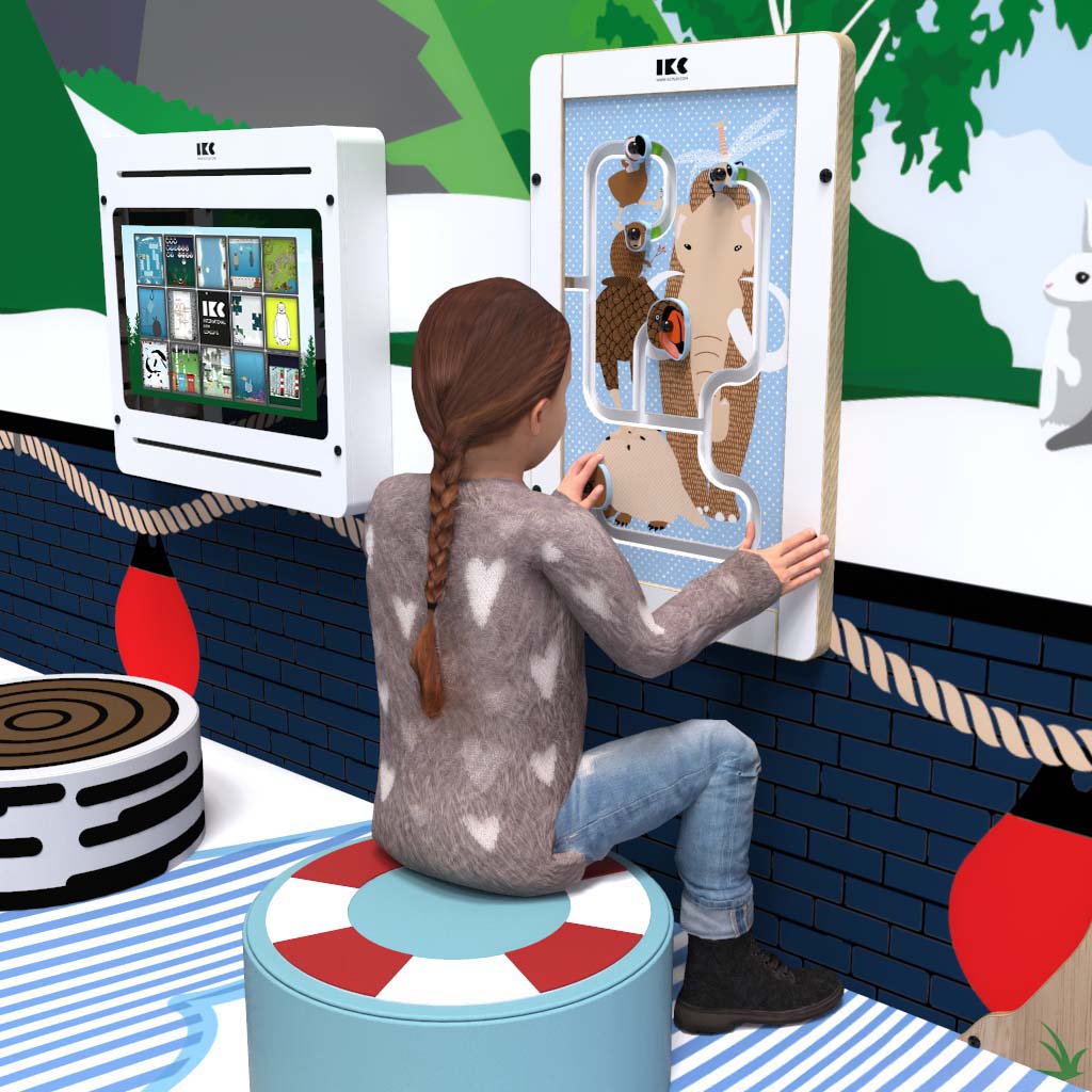 Настенный игровой модуль "Ice Age" IKC49