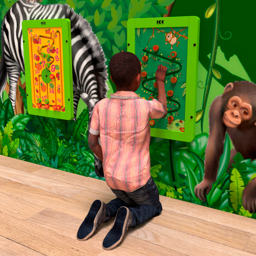 Настенный игровой модуль "Jungle Fever" IKC40