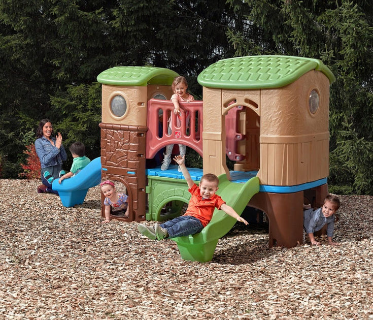 Детский пластиковый игровой комплекс "Корабль" STP2 (новый дизайн)