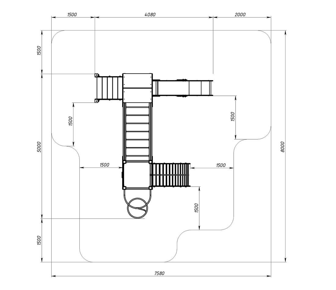 Игровой комплекс "Тайга - 3" СК-220