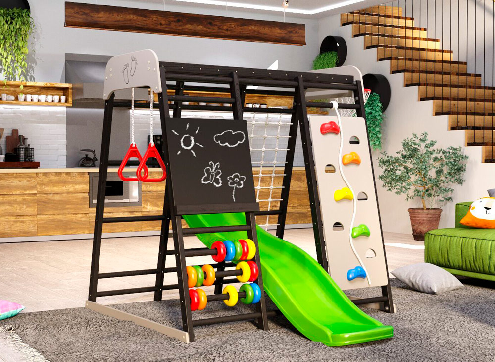 Детская игровая площадка Савушка Непоседа 4 (сосна) СВ-38