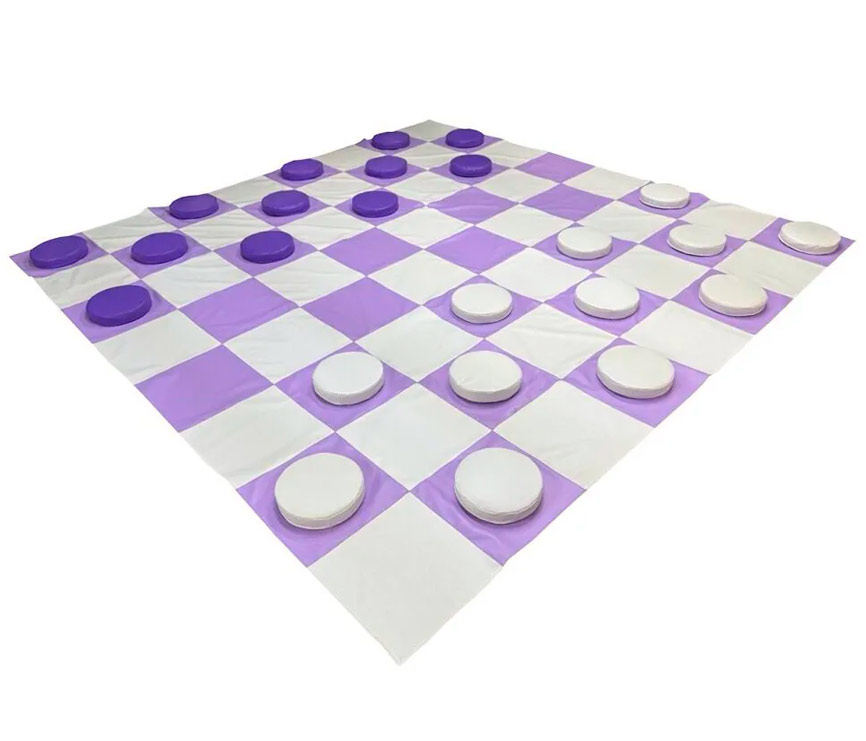 Набор мягких модулей для игровой комнаты "Шашки" ЛА666