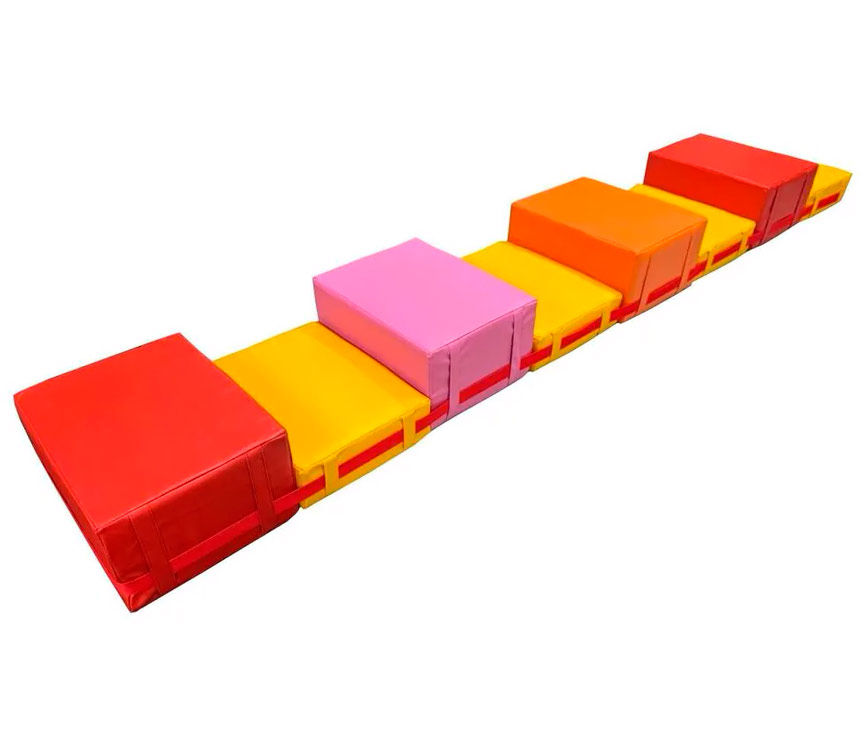 Набор мягких модулей для игровой комнаты "Городок" ЛА667