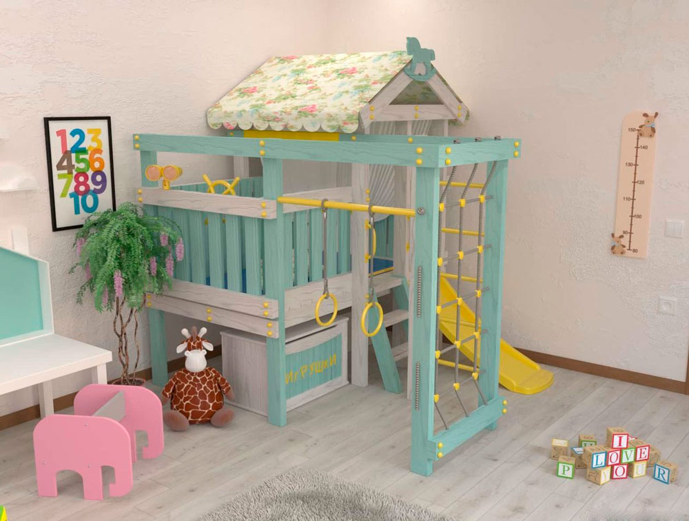 Игровой комплекс Игровой комплекс Савушка Baby 1 голубой СВ-57