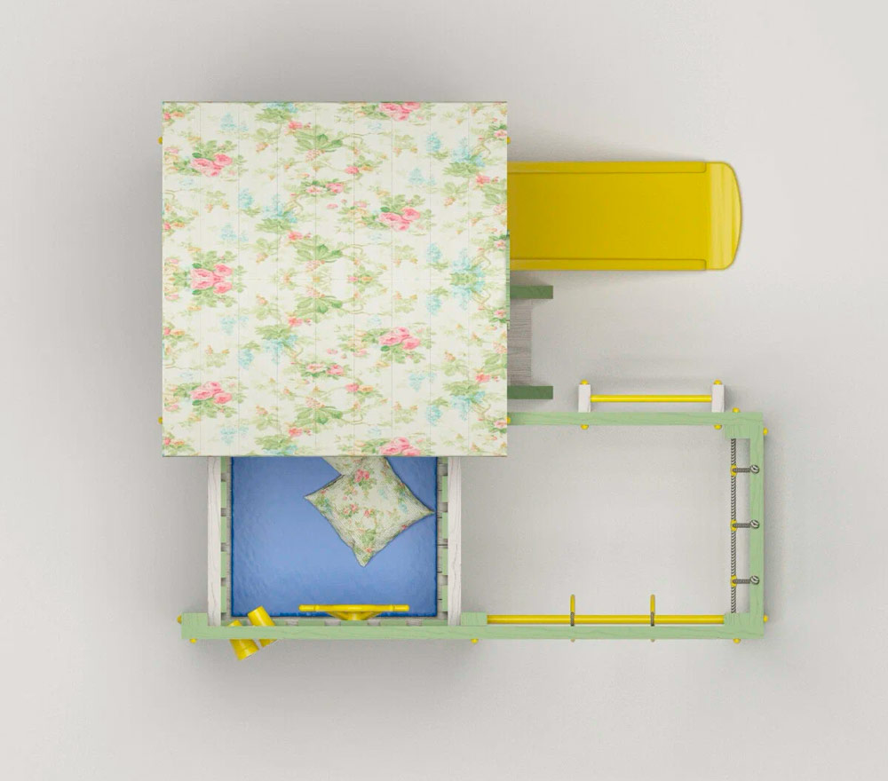 Игровой комплекс Савушка Baby 1 оливковый СВ-58