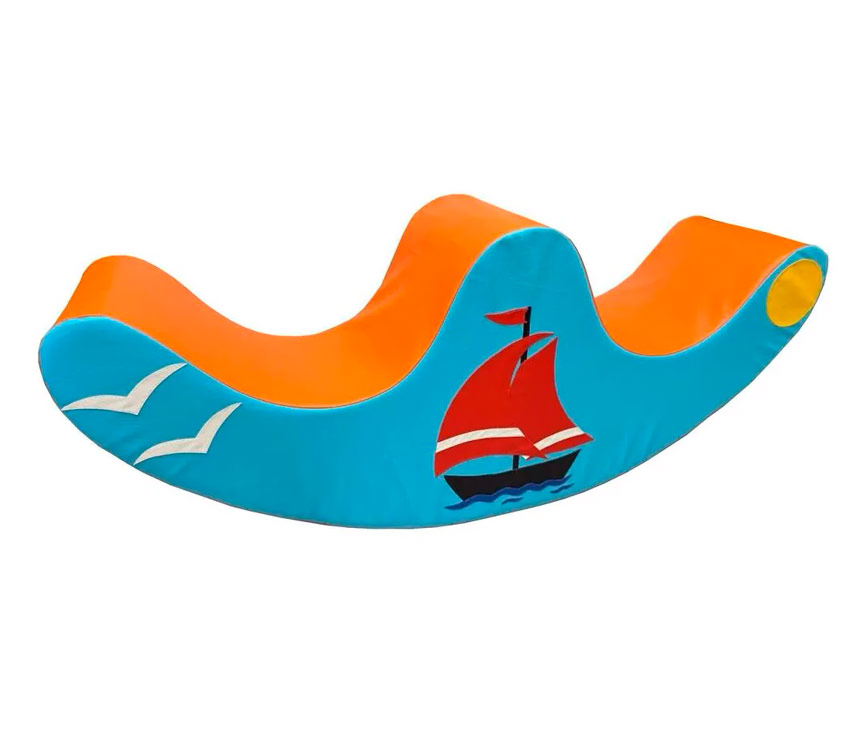 Набор мягких модулей для игровой комнаты "Море" ЛА693