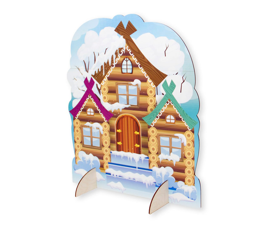Театральная декорация «Сказочный Теремок» НЛ127