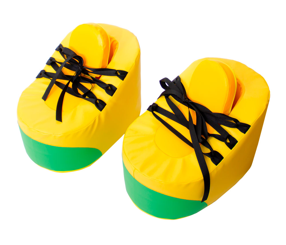 Мягкие гигантские кеды для эстафет НЛ26