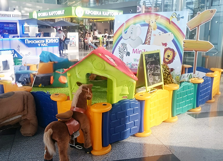 Ограждение для детских игровых комнат КС69