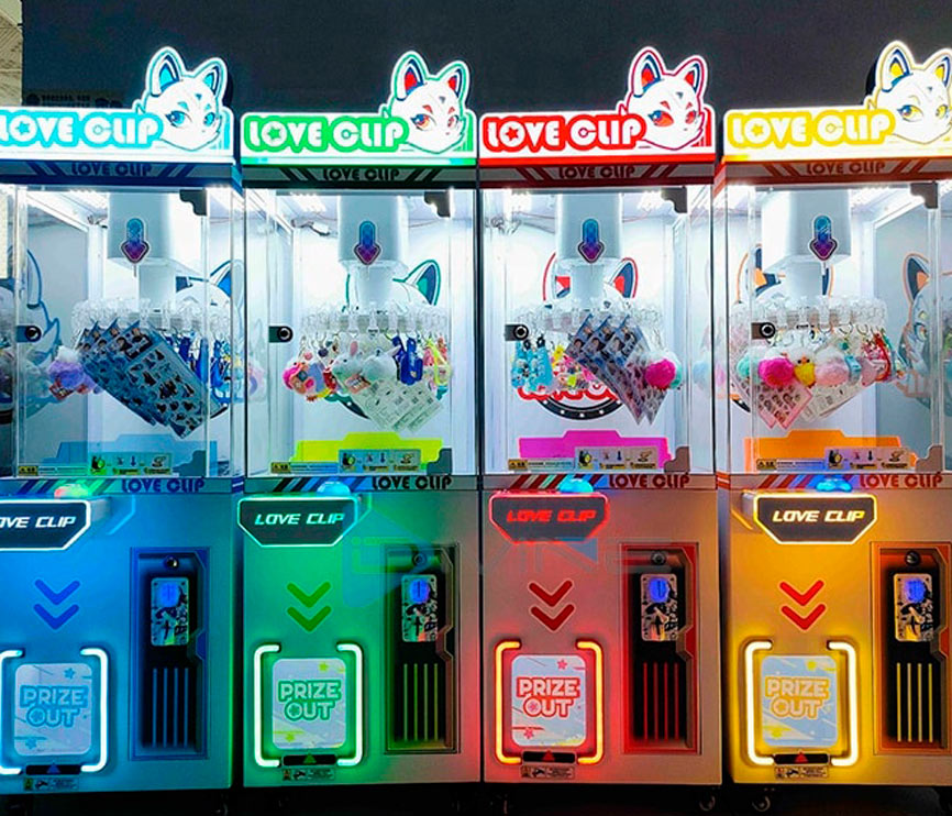 Призовой аппарат прищепка "Love clip" IG82