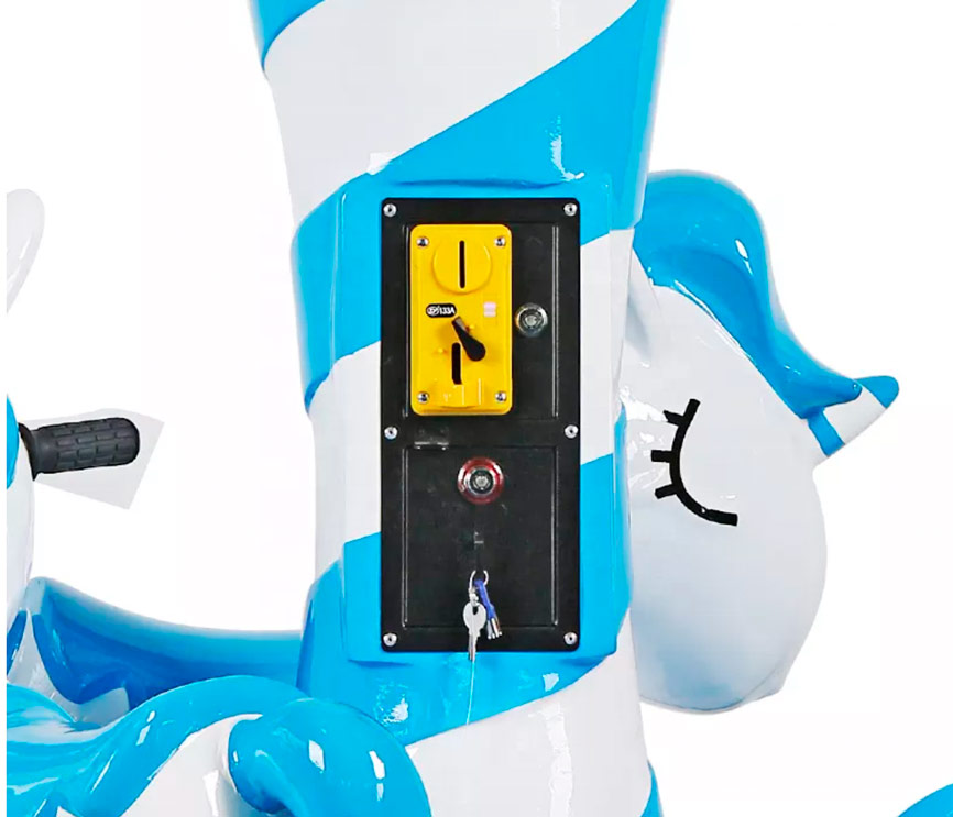 Карусель детская "Ice cream" синяя IG21