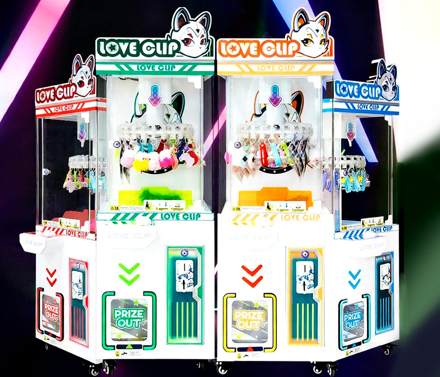 Призовой аппарат прищепка "Love clip" IG82