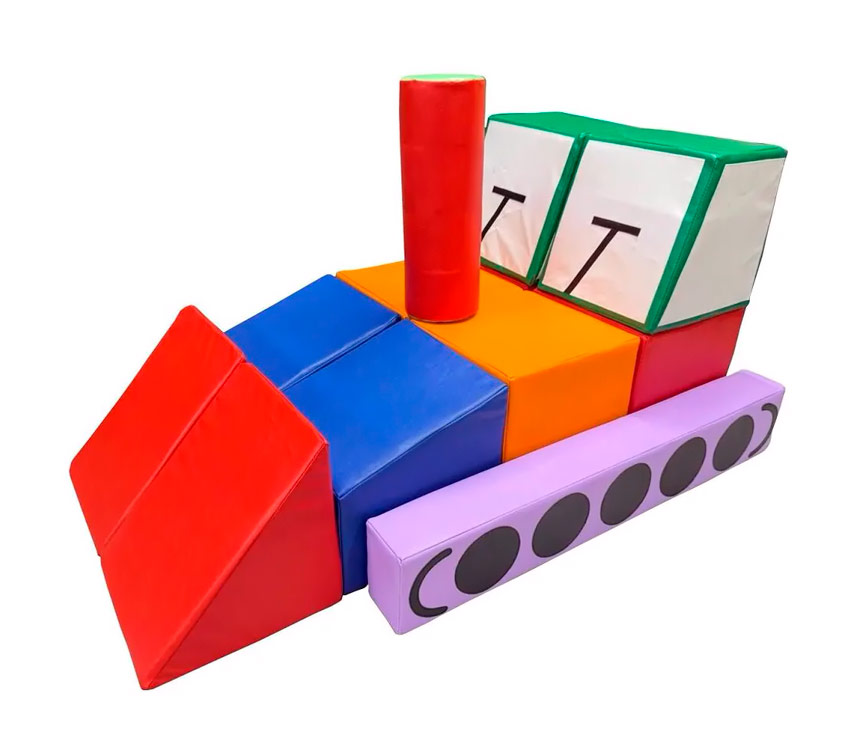 Мягкий модуль-конструктор «Гараж" 29 элементов ЛА698