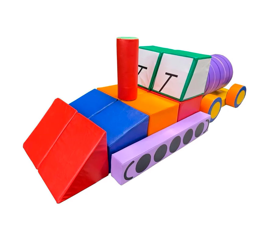 Мягкий модуль-конструктор «Гараж" 29 элементов ЛА698