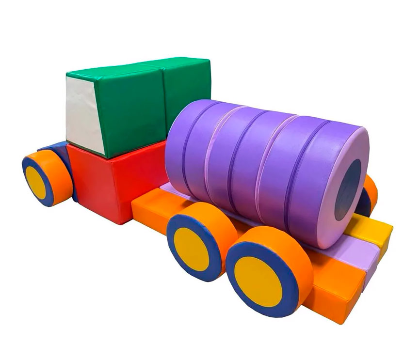 Мягкий модуль-конструктор «Гараж" 29 элементов ЛА698