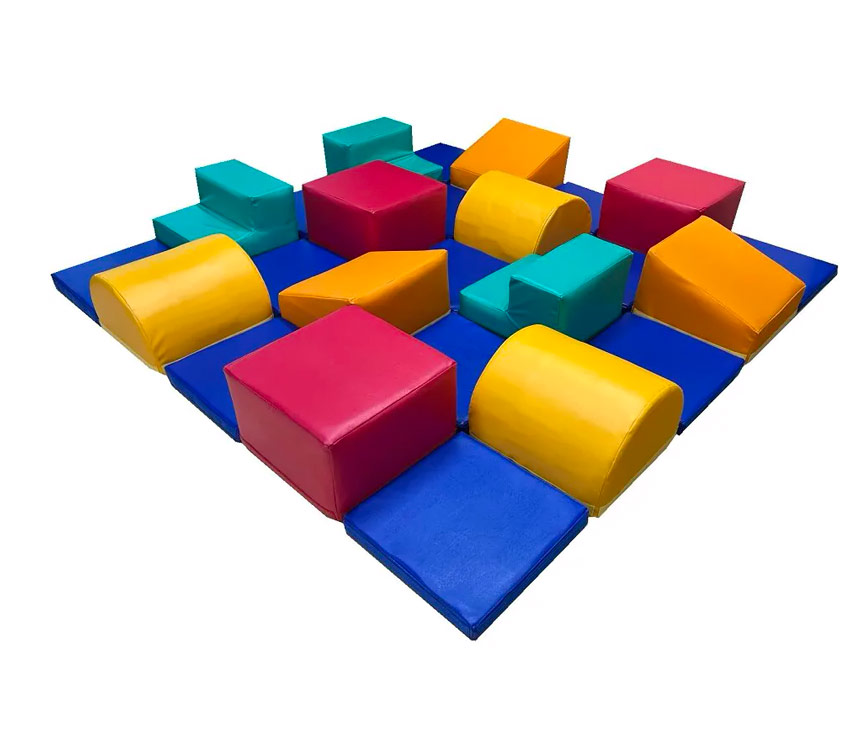 Набор мягких модулей «Разноуровневый коврик» 25 элементов ЛА702