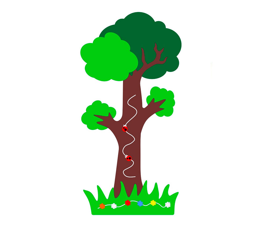 Декоративно-развивающее дерево НЛ143