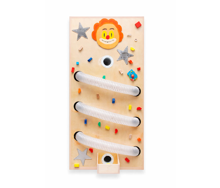 Тактильная панель с трубками для прокатывания шаров НЛ156