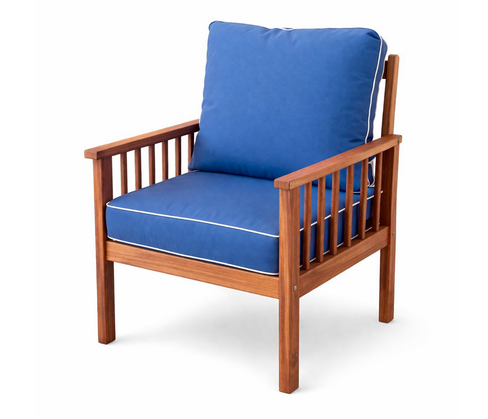 Набор садовой мебели из акации, диван, 2 кресла, стол ОГ-81