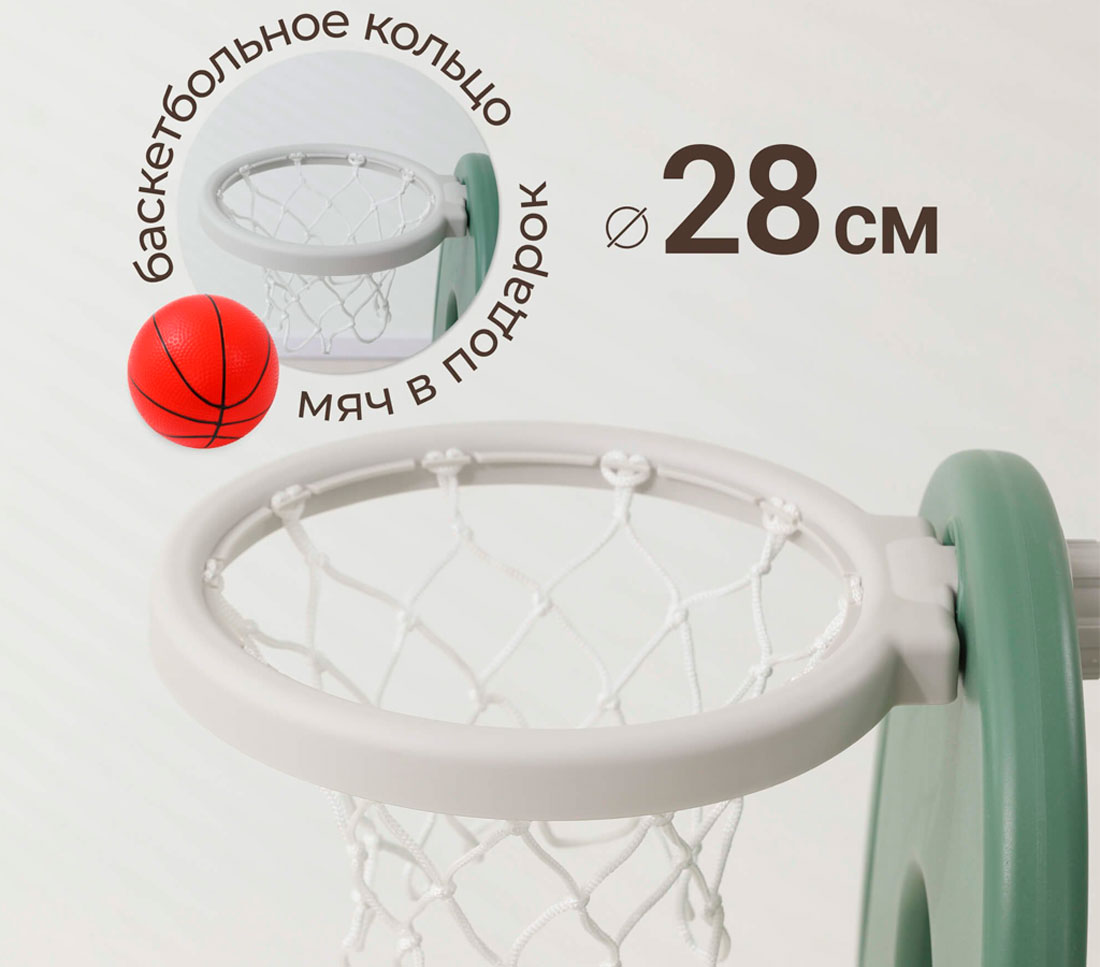 Комплекс домик игровой UNIX Kids "Дино" и горка "Дино" (160 см) UN-31