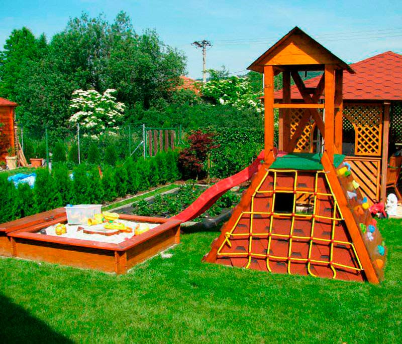 Виды игрового оборудования для детей