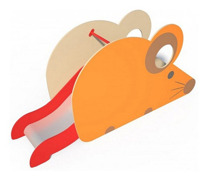 Горка Мышонок, скат металл Н-620  ДУ321