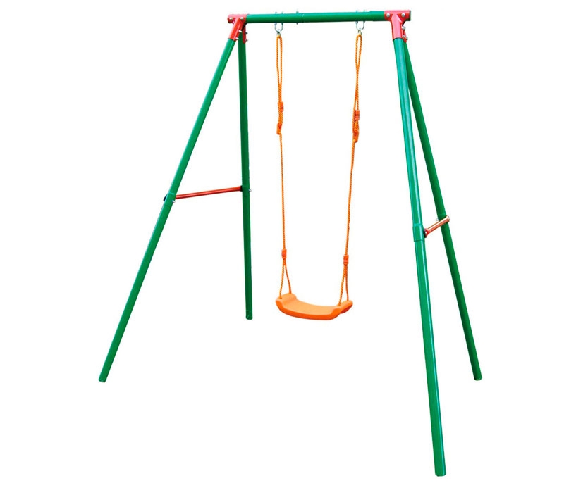 Качели детские уличные на метал. опорах ДР282