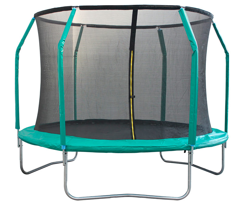 Батут с защитной сетью JUMP STREET 5FT-JST-E D=150 см зеленый DR-350