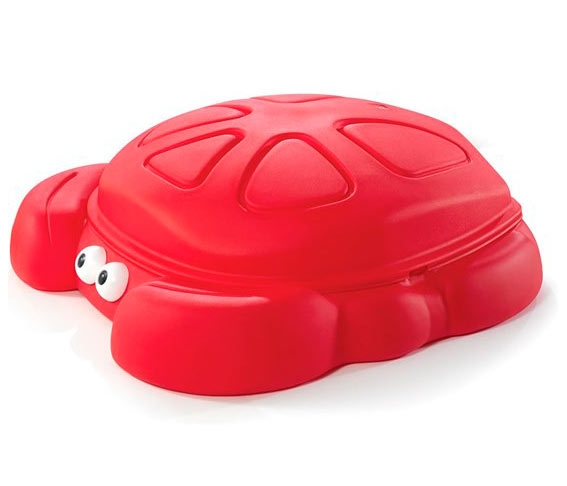 Пластиковая песочница 121*119 см "Краб" STP94