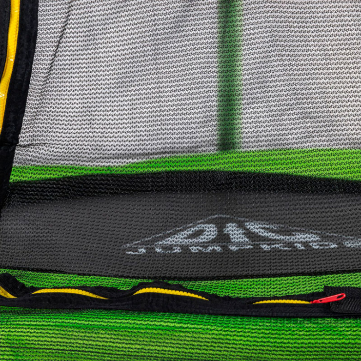 Батут для детей с защитной сетью JUMP KIDS D=120 см зеленый DR-303