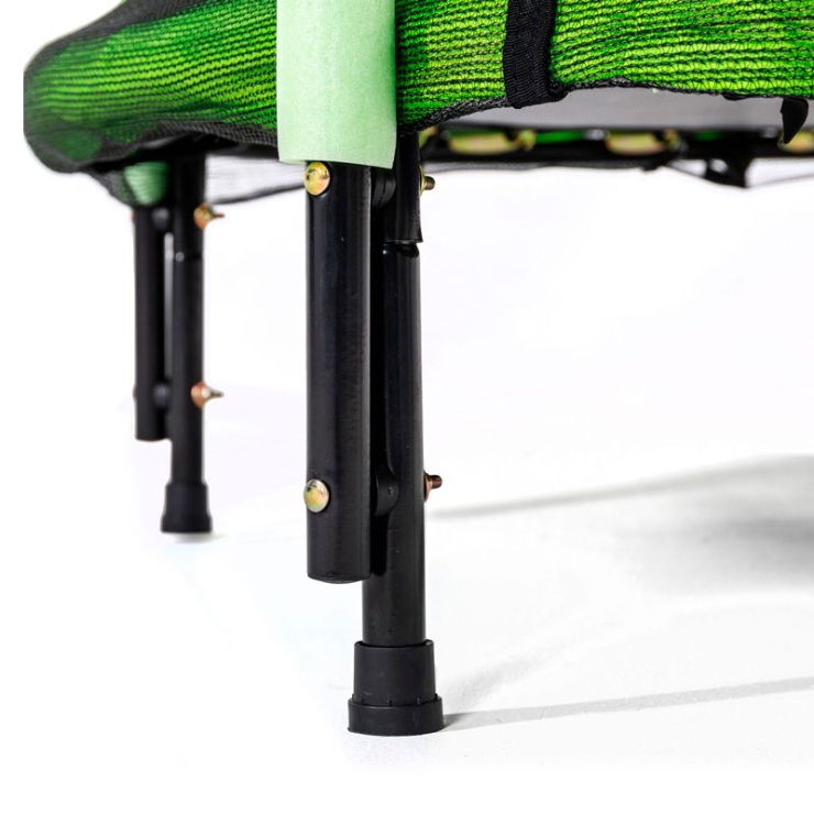 Батут для детей с защитной сетью JUMP KIDS D=120 см зеленый DR-303