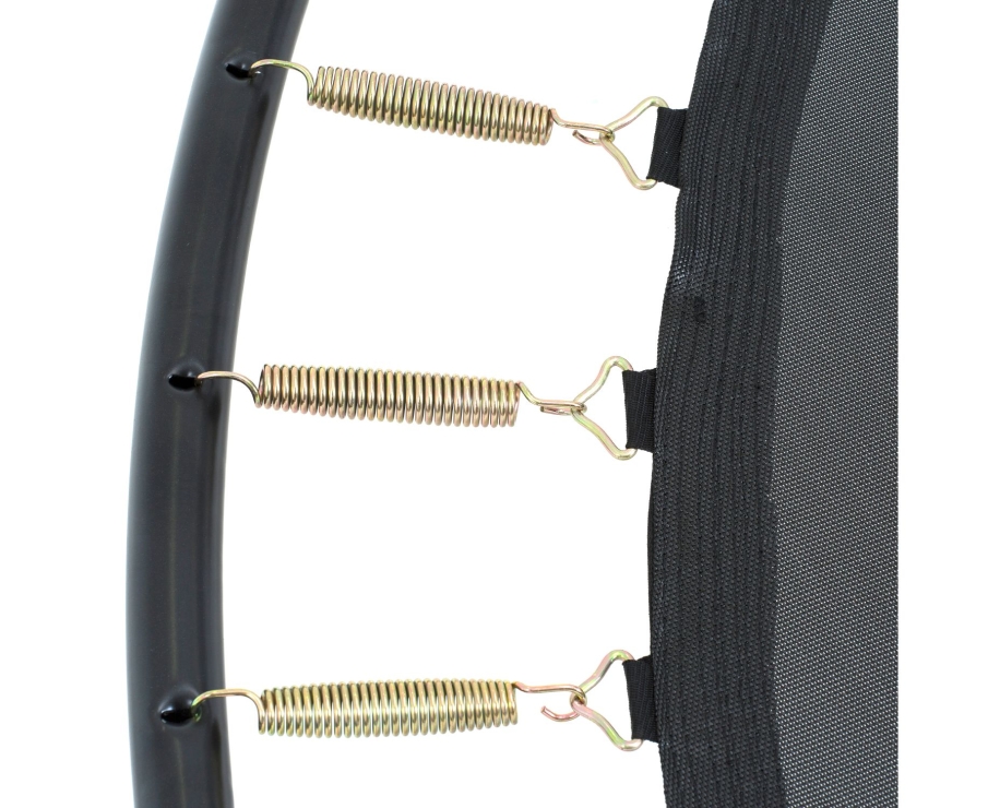 Батут для детей с сеткой Trampoline Fitness 6FT D=183 см синий DR-317