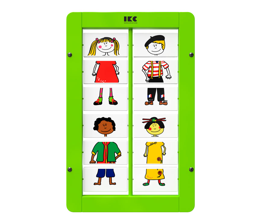 Настенный игровой модуль "Дресскод" IKC46