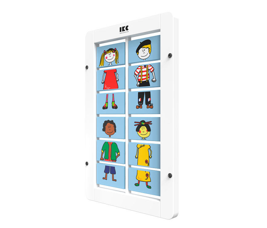 Настенный игровой модуль "Дресскод" IKC46