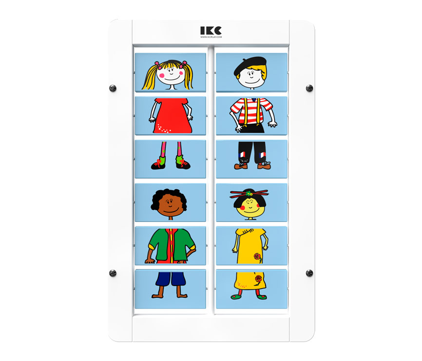 Настенный игровой модуль "Дресскод" IKC46